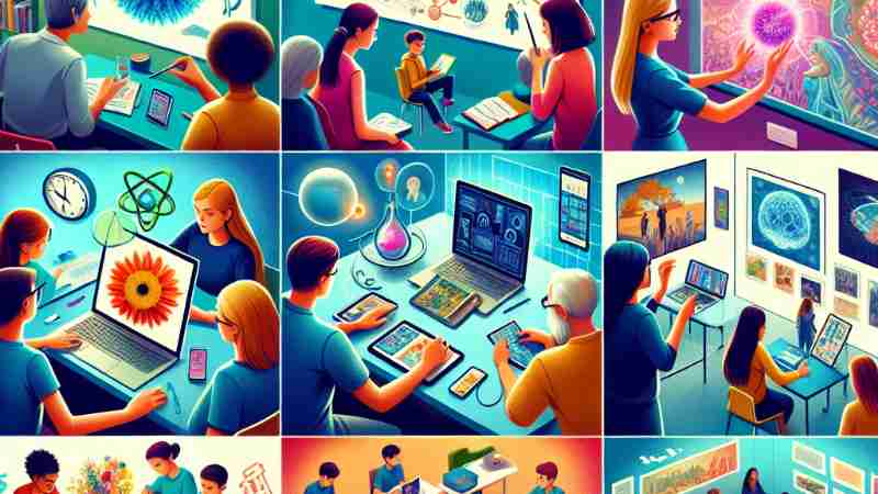 6 Fascinating Ways the World of Digital Media is Transforming Education, Concept art for illustrative purpose - Monok